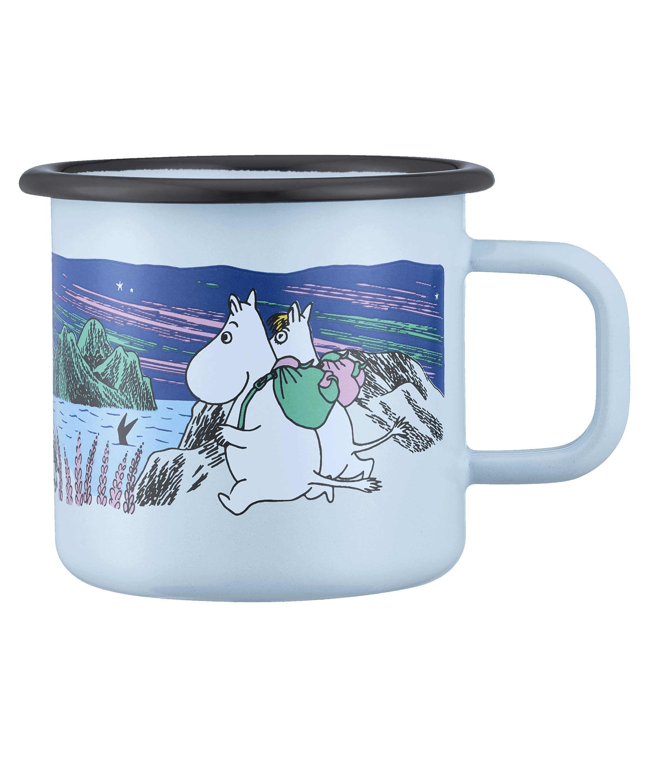 Moomin in Iceland - Adventure, Enamel Mug 3,7dl