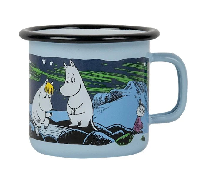 Moomin in Iceland - Highlands Enamel Mug, 2,5dl