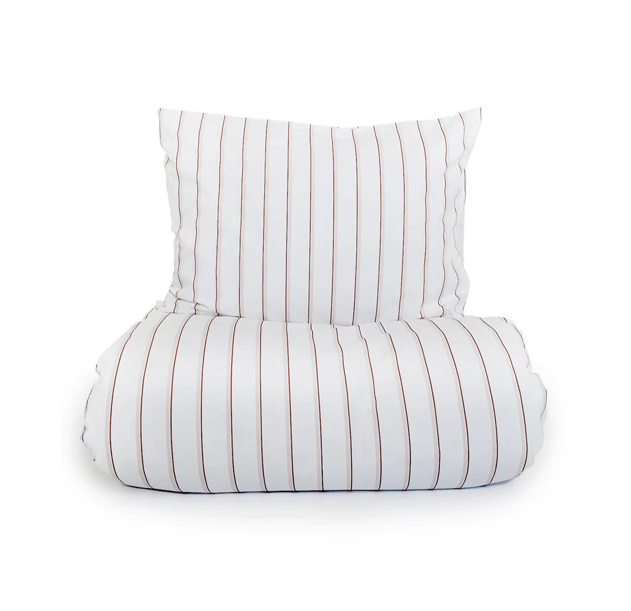 Skyrta Sængurver, hvítur/bleikur