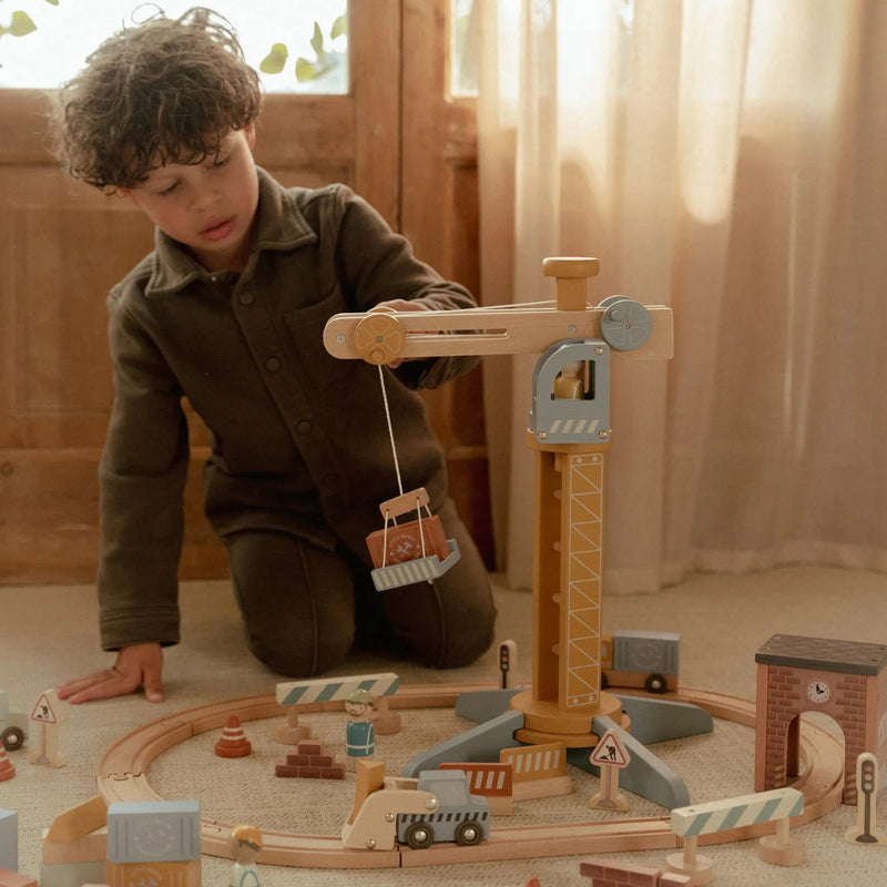 STÓR KRANI + FYLGIHLUTIR