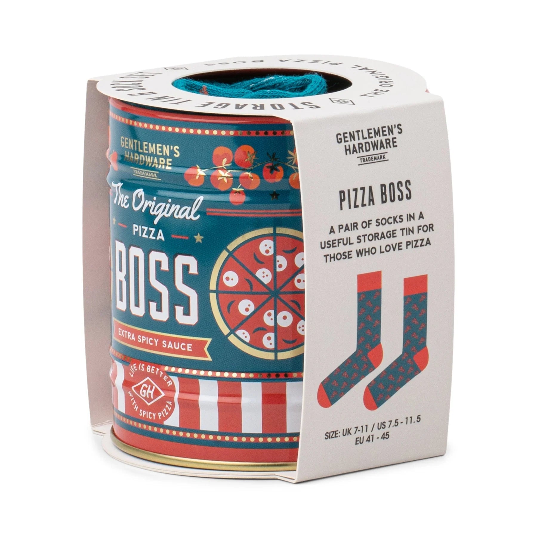Socks in a Can - Pizza