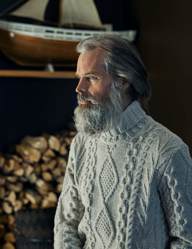 Akrar, rúllukragapeysa