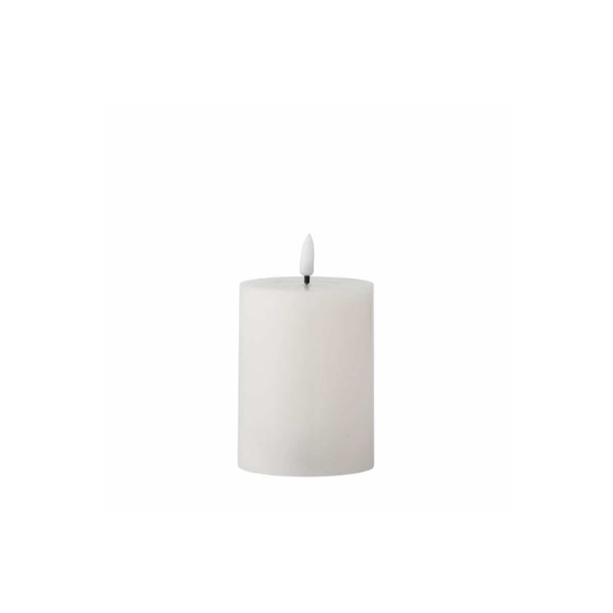PONZA LED kubbakerti, hvítt 7,5x10cm