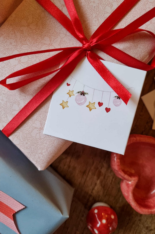 Jólamerkimiðar 10.stk