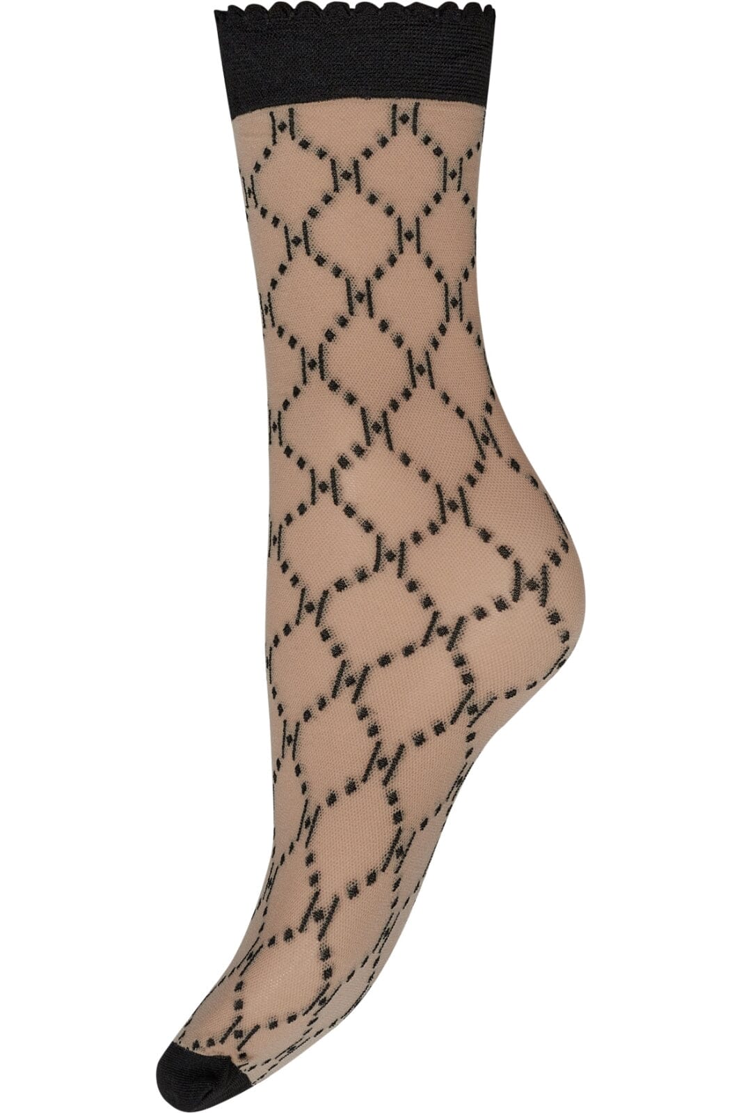 Hype The Detail - ökkla sokkar með beige