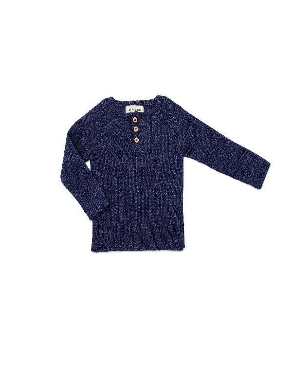 Grandpa Sweater - Indigo blue