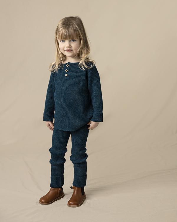 Grandpa Sweater - Indigo blue